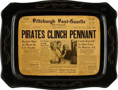 1960 Pittsburgh Pirates Tray